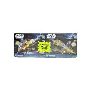 Star Wars Clone Wars Kit Fisto And Anakin Skywalkers Jedi Starfighters 2Pack MIB